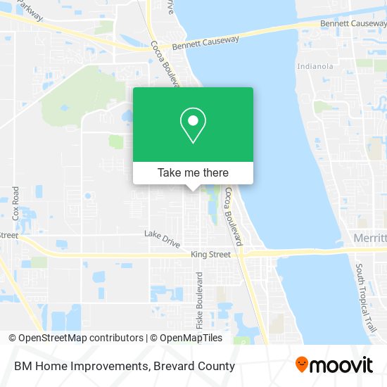 BM Home Improvements map