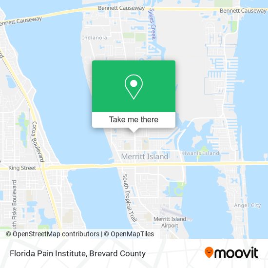 Florida Pain Institute map