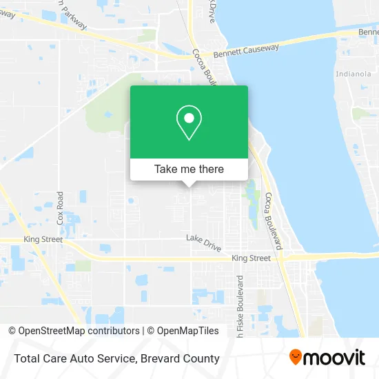 Total Care Auto Service map