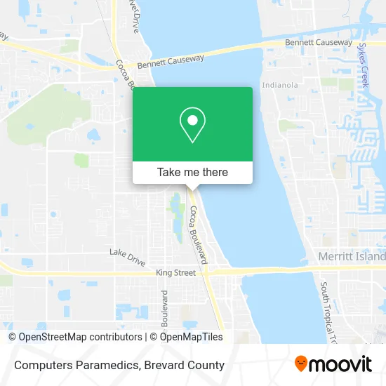 Computers Paramedics map