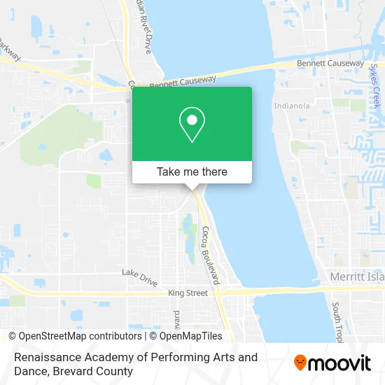 Renaissance Academy of Performing Arts and Dance map