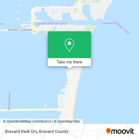 Brevard Kwik Dry map