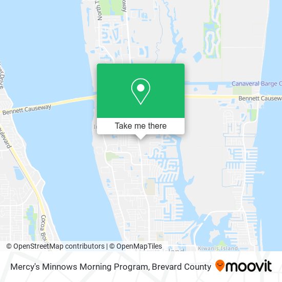 Mapa de Mercy's Minnows Morning Program