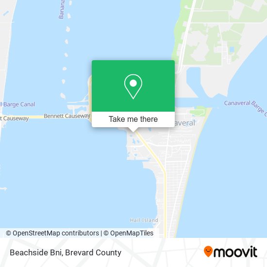 Beachside Bni map