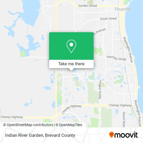 Indian River Garden map