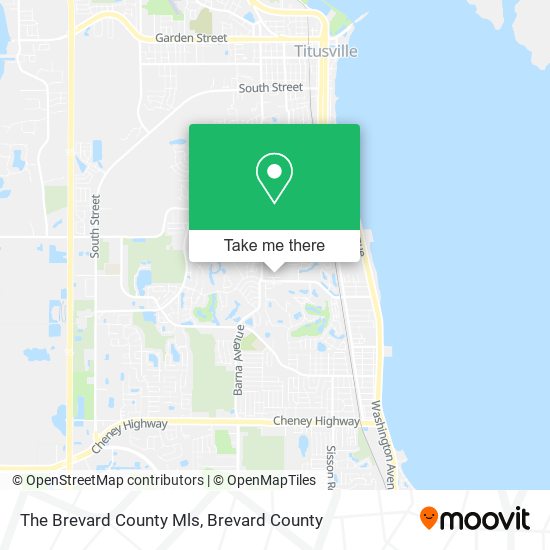 Mapa de The Brevard County Mls