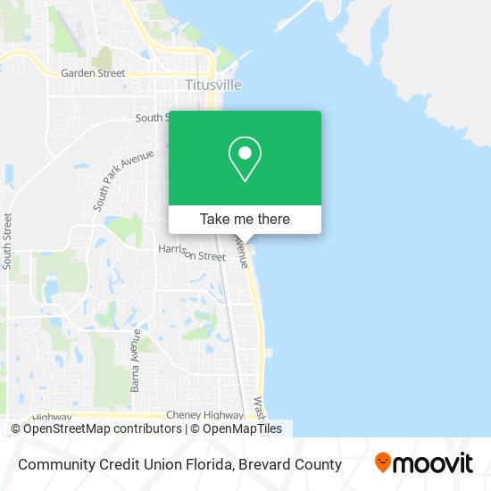 Community Credit Union Florida map