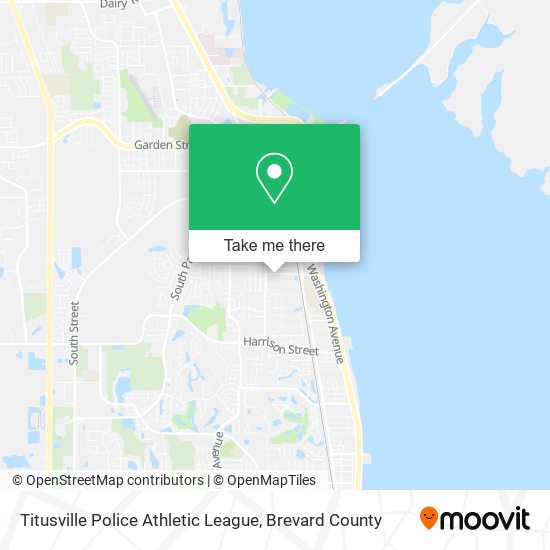 Titusville Police Athletic League map