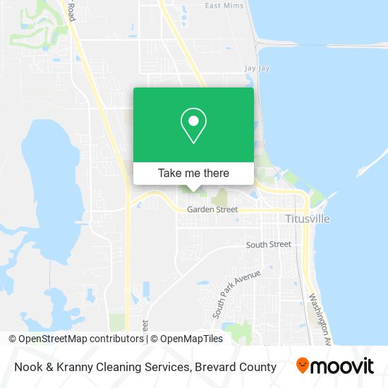 Mapa de Nook & Kranny Cleaning Services