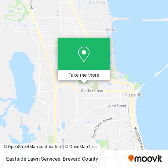 Mapa de Eastside Lawn Services