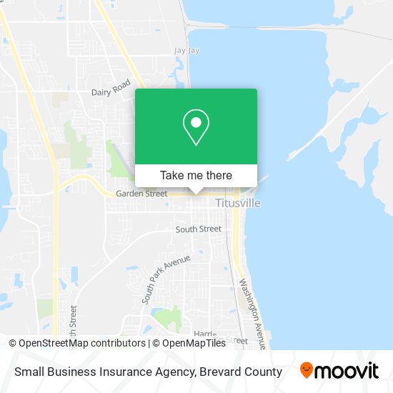 Small Business Insurance Agency map