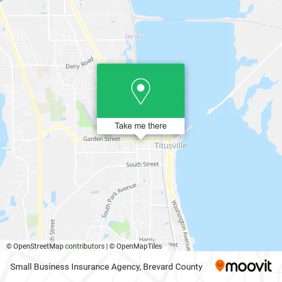Small Business Insurance Agency map