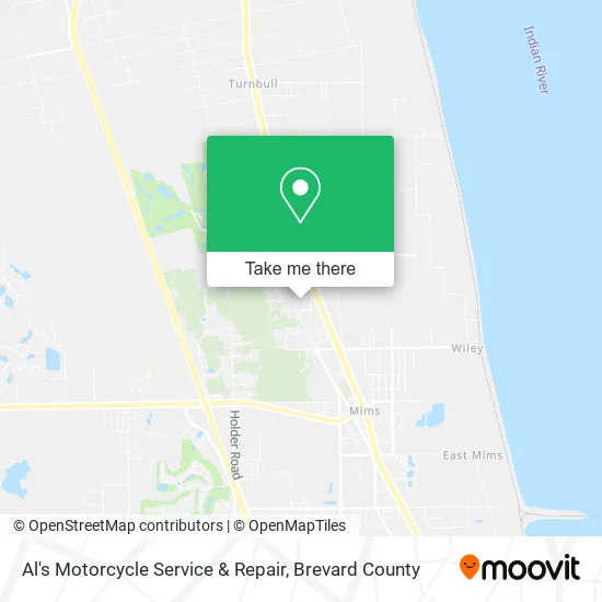 Al's Motorcycle Service & Repair map