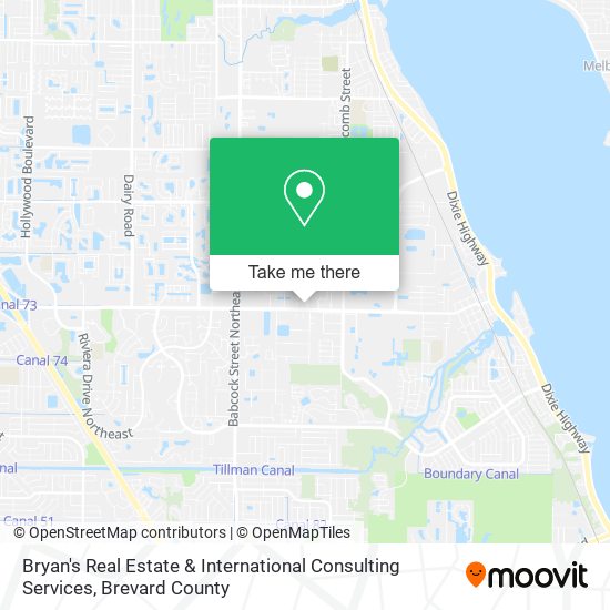Bryan's Real Estate & International Consulting Services map