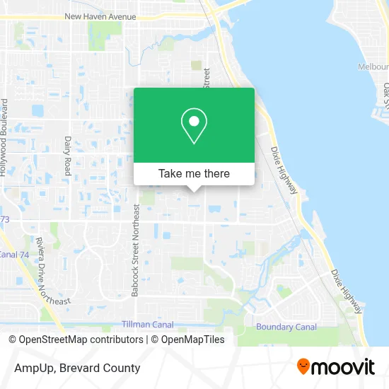 AmpUp map