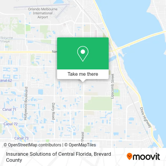 Insurance Solutions of Central Florida map