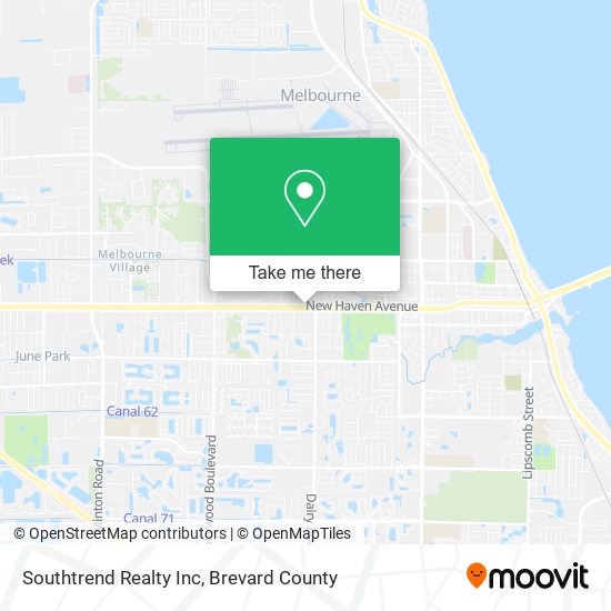 Southtrend Realty Inc map