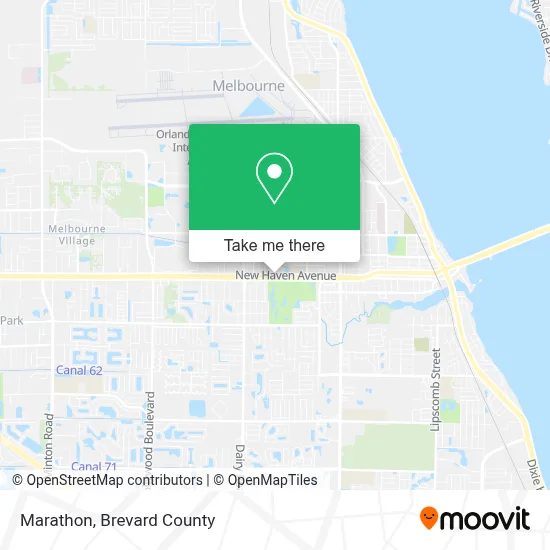 Marathon map