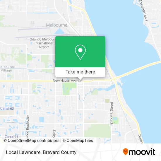 Local Lawncare map