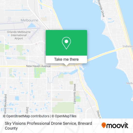 Sky Visions Professional Drone Service map