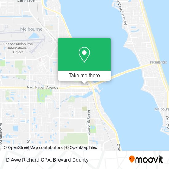 D Awe Richard CPA map