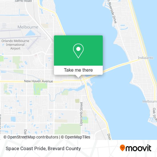 Space Coast Pride map