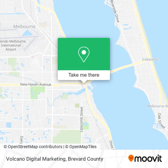Volcano Digital Marketing map