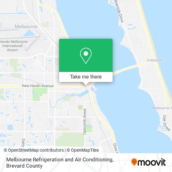 Mapa de Melbourne Refrigeration and Air Conditioning