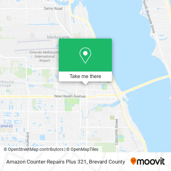 Amazon Counter-Repairs Plus 321 map