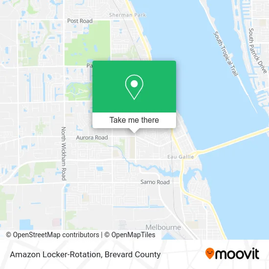 Amazon Locker-Rotation map