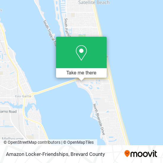 Amazon Locker-Friendships map