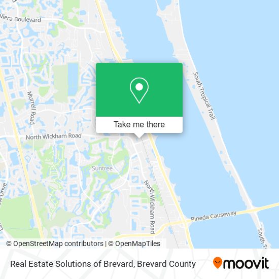 Mapa de Real Estate Solutions of Brevard