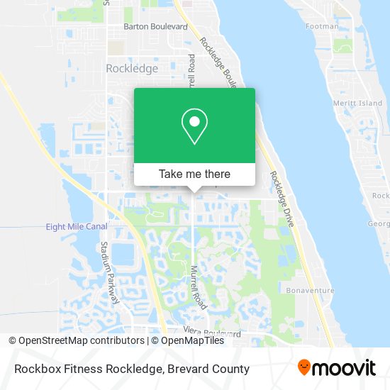 Rockbox Fitness Rockledge map