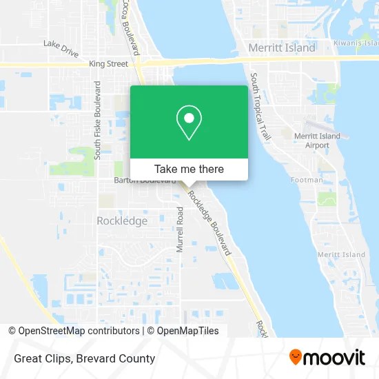 Great Clips map