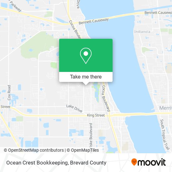 Mapa de Ocean Crest Bookkeeping