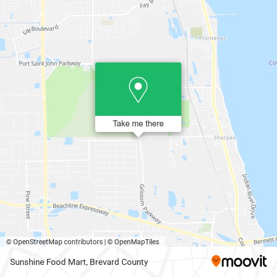 Sunshine Food Mart map