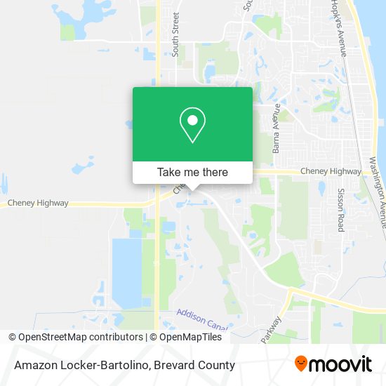 Amazon Locker-Bartolino map