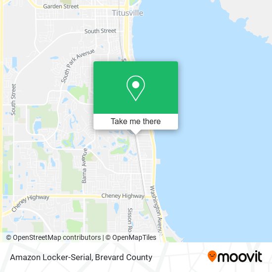 Mapa de Amazon Locker-Serial