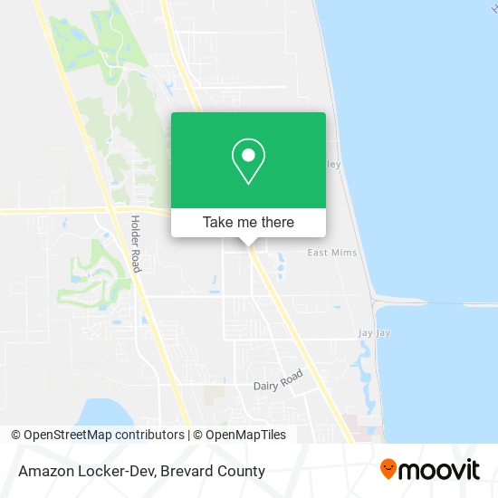 Mapa de Amazon Locker-Dev