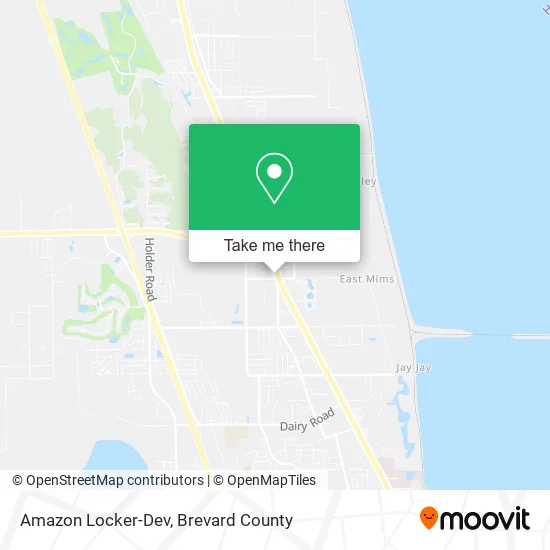 Amazon Locker-Dev map