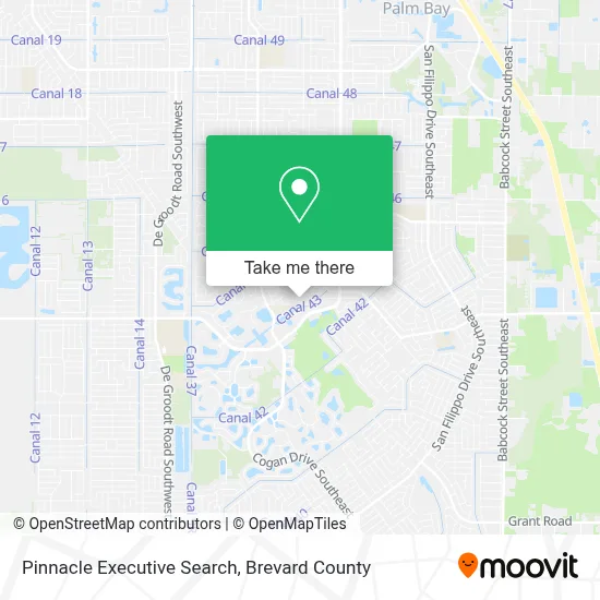 Pinnacle Executive Search map