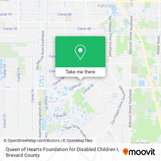 Mapa de Queen of Hearts Foundation for Disabled Children I