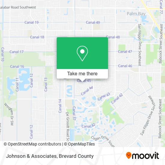 Johnson & Associates map