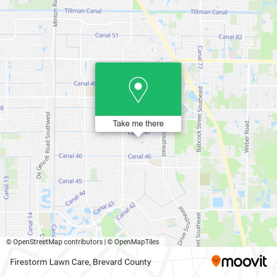 Mapa de Firestorm Lawn Care