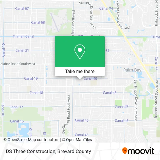 DS Three Construction map