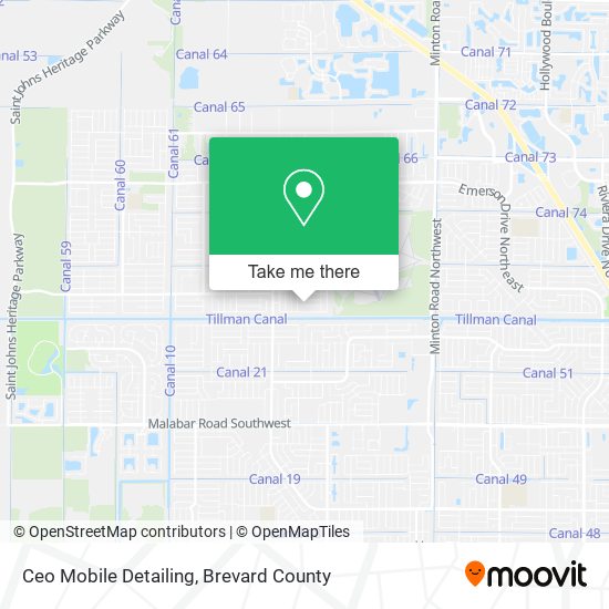 Ceo Mobile Detailing map