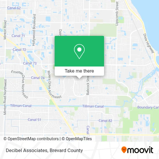 Decibel Associates map