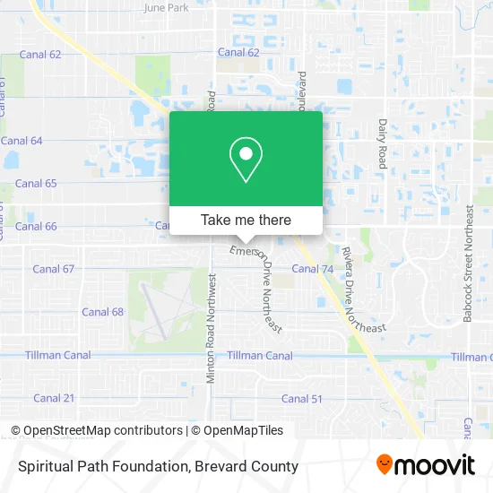 Spiritual Path Foundation map