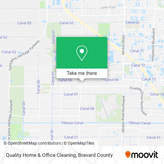 Mapa de Quality Home & Office Cleaning