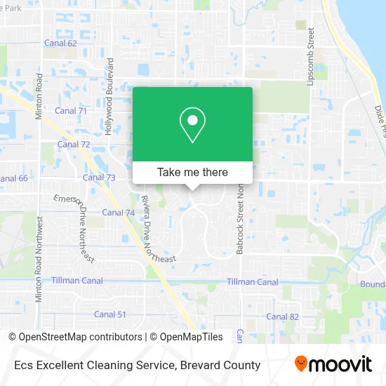 Ecs Excellent Cleaning Service map